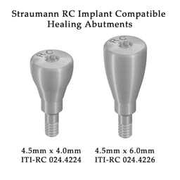 Dentaltech Healing Abutments - Straumann RC Implant Compatible - 7