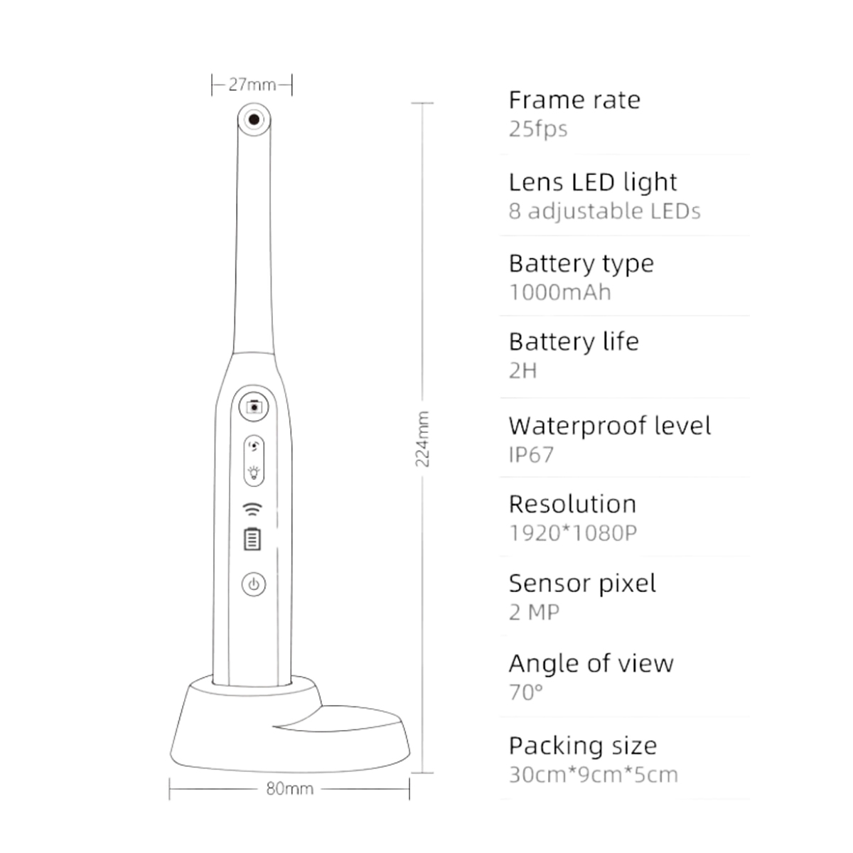 True Smile Intra Oral Dental Camera