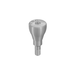Dentaltech Healing Abutment ?4.5mm X 4.0mm - Straumann RC Implant Compatible (ITI-RC 024.4224S)