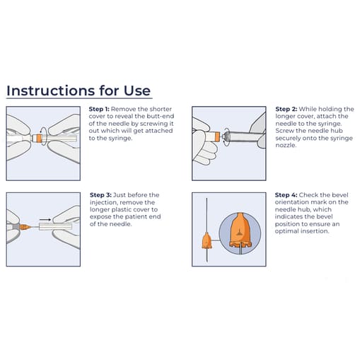 HMD Dispo Van Dental Needles (Pack Of 50)