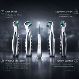 Waldent Physics Forceps Set of 5 (K1/3) - 2