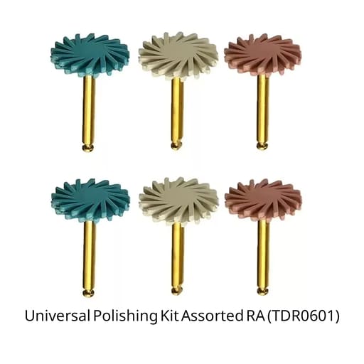 Youdent 3 Step Universal Polishing Kit Assorted RA