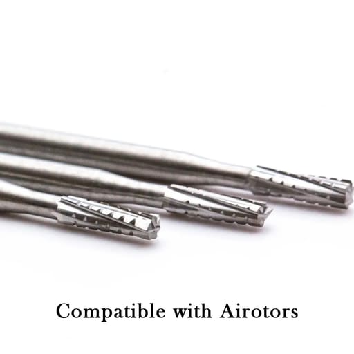 NewDiamond Cross-Cut Taper Fissure FG Airotor Carbide Burs (Pack of 1)