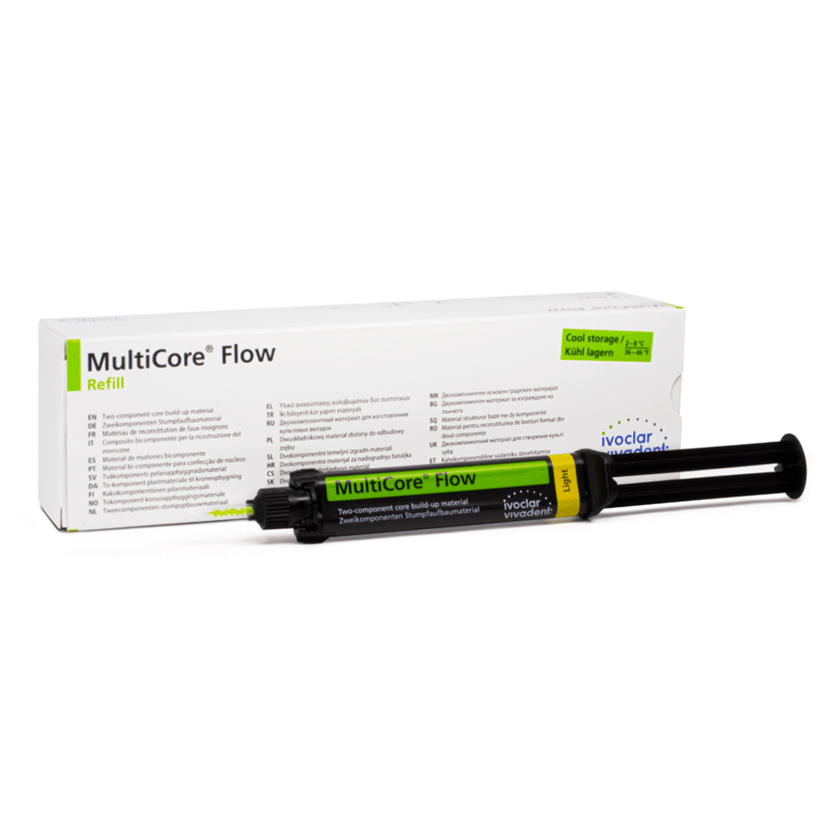 Ivoclar MultiCore Flow Dual-Cure Core Build-up Material 10gm