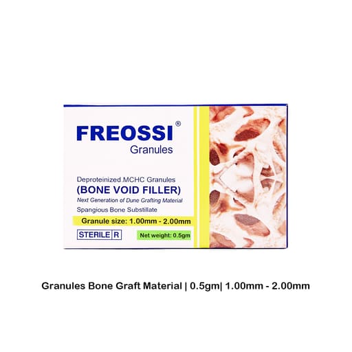 Fredna Freossi Granules Bone Graft Materials 0.5gm