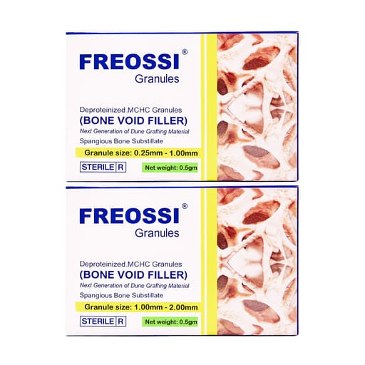 Fredna Freossi Granules Bone Graft Materials 0.5gm