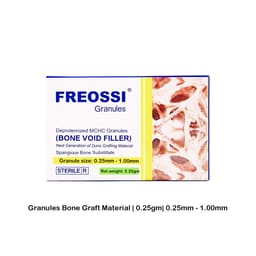 Fredna Freossi Granules Bone Graft Materials 0.25gm - 3