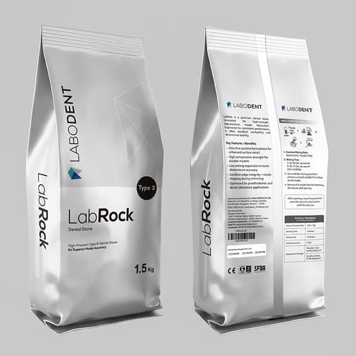 Labodent LabRock Dental Stone Type 3 Dark Blue - 1.5Kg