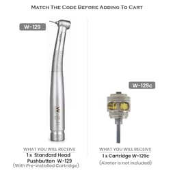 Waldent Sandyo Airotor - Standard Head - 4