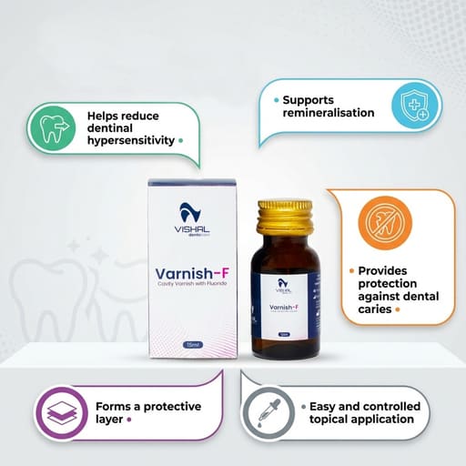 Vishal Dentocare Varnish - F