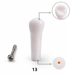 iDENTical Typodonts Upper Right Canine For Nissin Type Jaw Set TJMA09 - Individual - 13