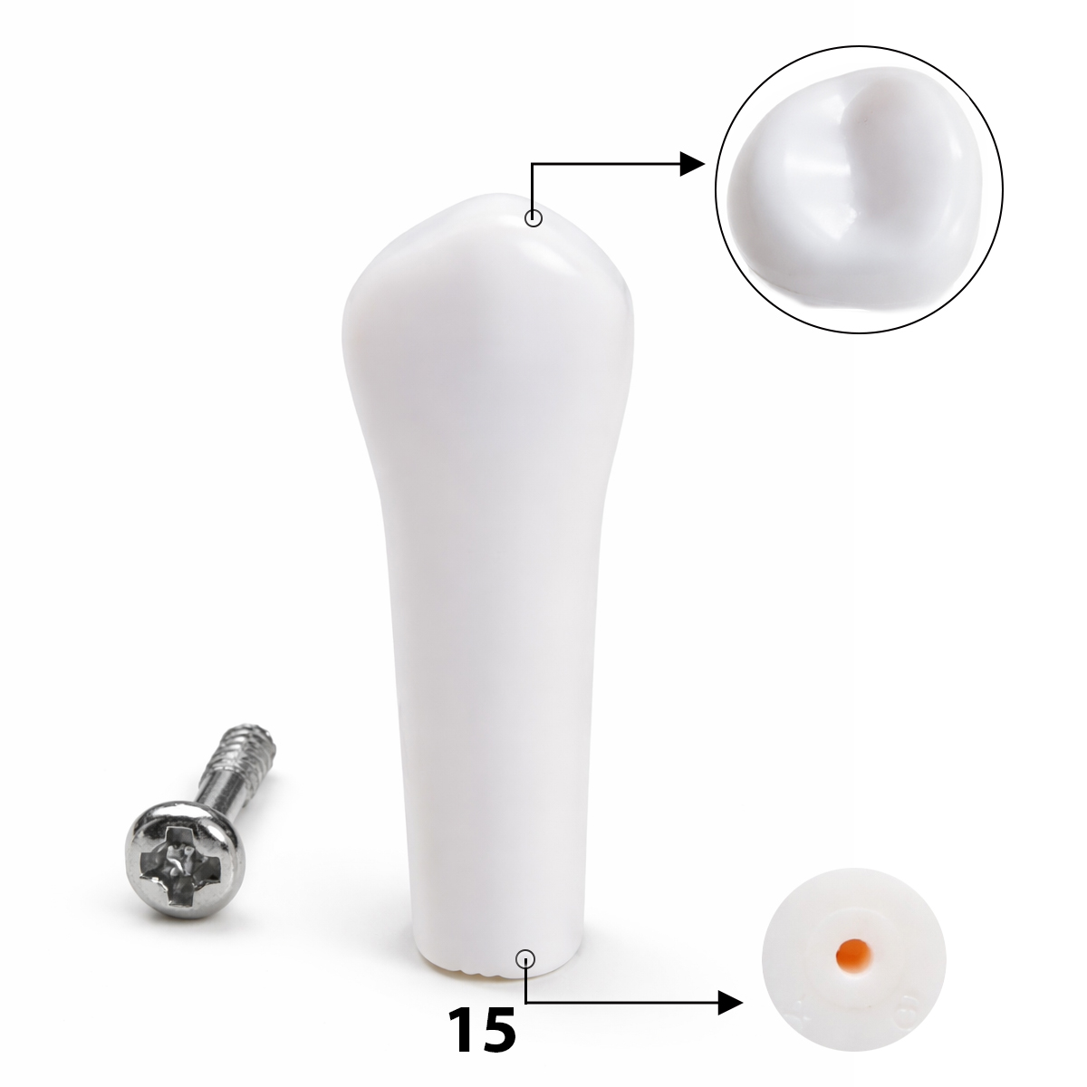 iDENTical Typodonts Upper Right Second Premolar For Nissin Type Jaw Set TJMA09 - Individual - 15