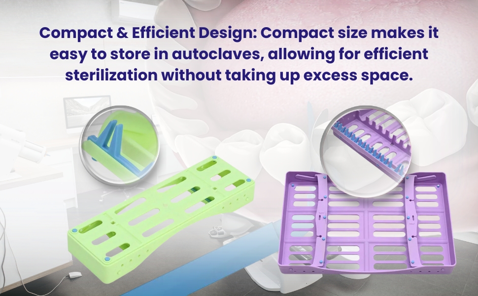 ET Dental Instrument Sterilization Cassette (Plastic)