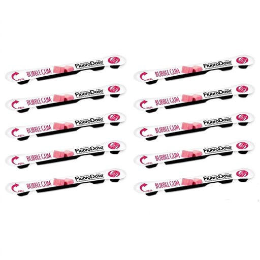 Centrix FluoroDose Sodium Fluoride Varnish Single Dose - 0.3ml ( Bubble Gum) | Pack Of 10