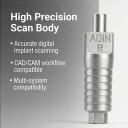 Dentaltech Adin | Noris | MIS | AB Dental Compatible Scan Body - 6