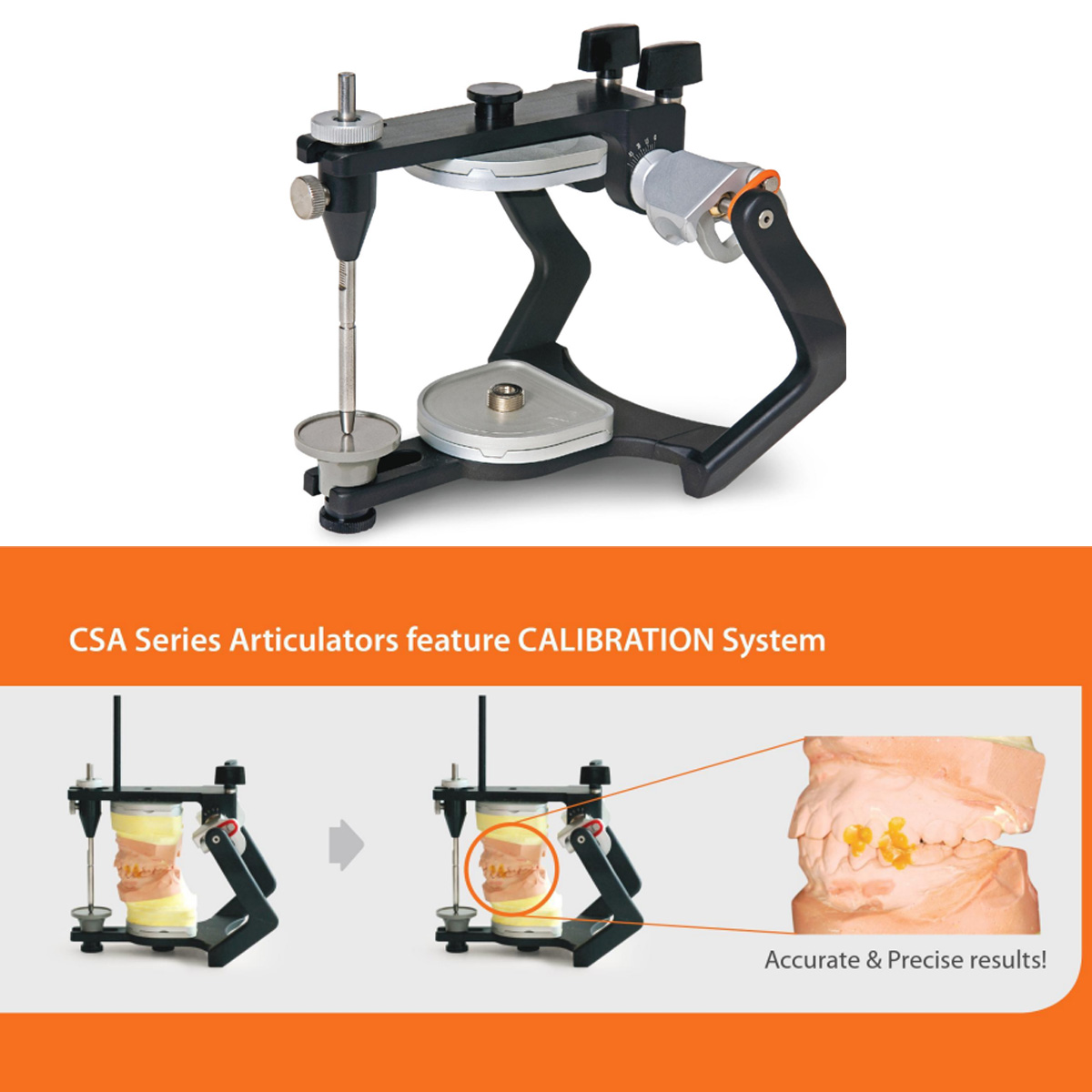 Corident CSA 400 Articulator (Semi-Adjustable Type)