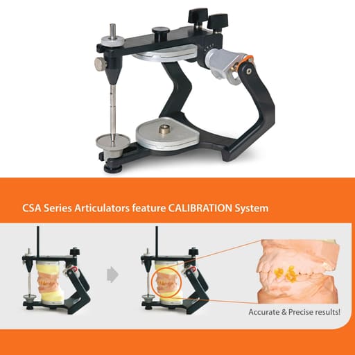 Corident CSA 400 Articulator (Semi-Adjustable Type)