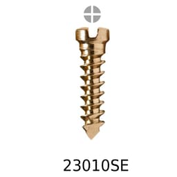 SK Surgicals SS Emergency Screws - 2.3mm x 10mm (23010SE) - 1