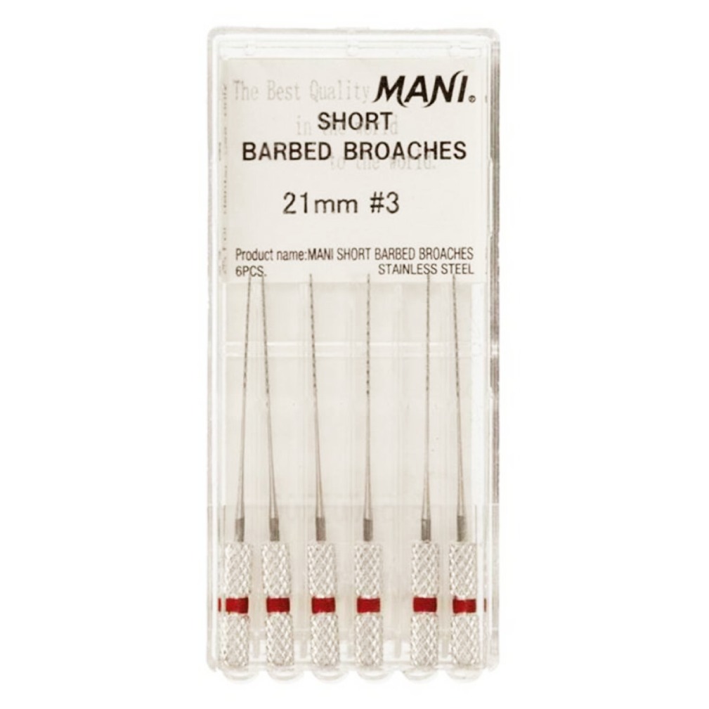 Mani Short Barbed Broaches