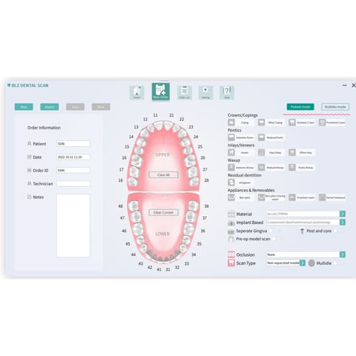 BLZ Dental LS100 3D Lab Scanner