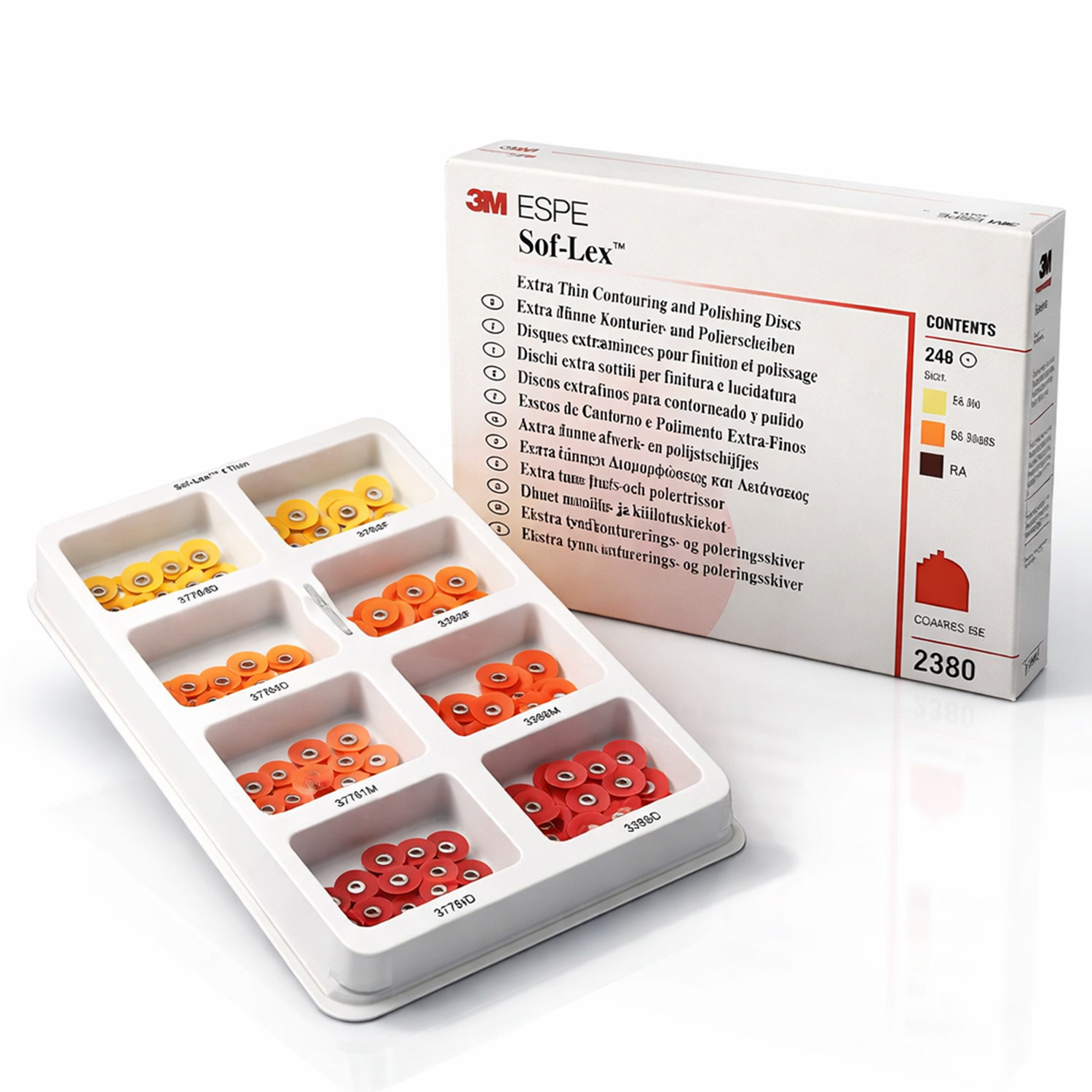 3M Espe Sof-Lex Extra Thin Polishing Discs Intro Kit