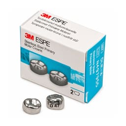 3M ESPE SS Primary Molar Crown DLR2 (Pack of 2)