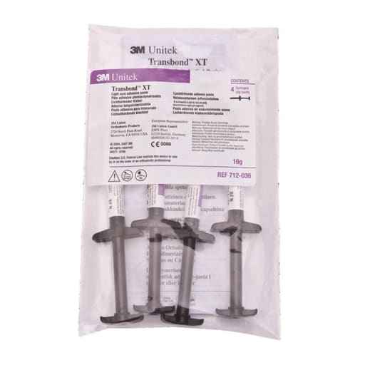 3M Unitek Transbond XT Adhesive Syringe (Pack of 4)