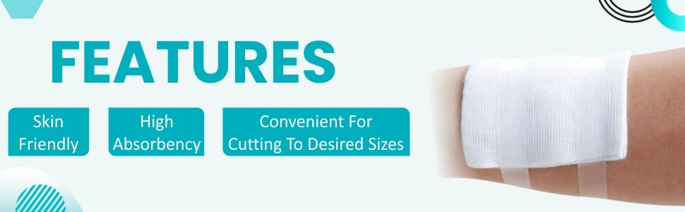 Agarwals Premium Sterile Combine Dressing Surgical Pad 10cm x 20cm (Pack of 20)