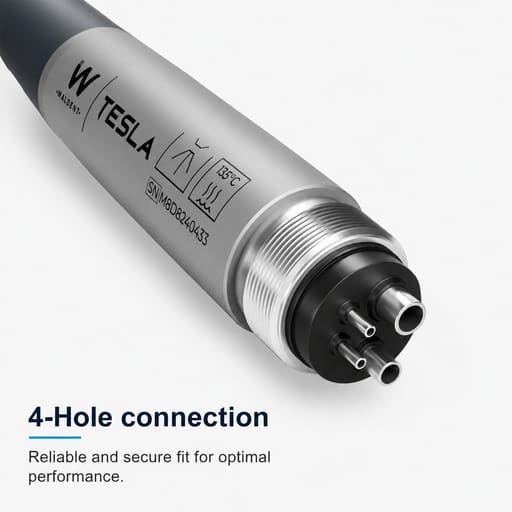 Waldent Tesla Airotor Standard Head - 4 Hole Connection (W-166)