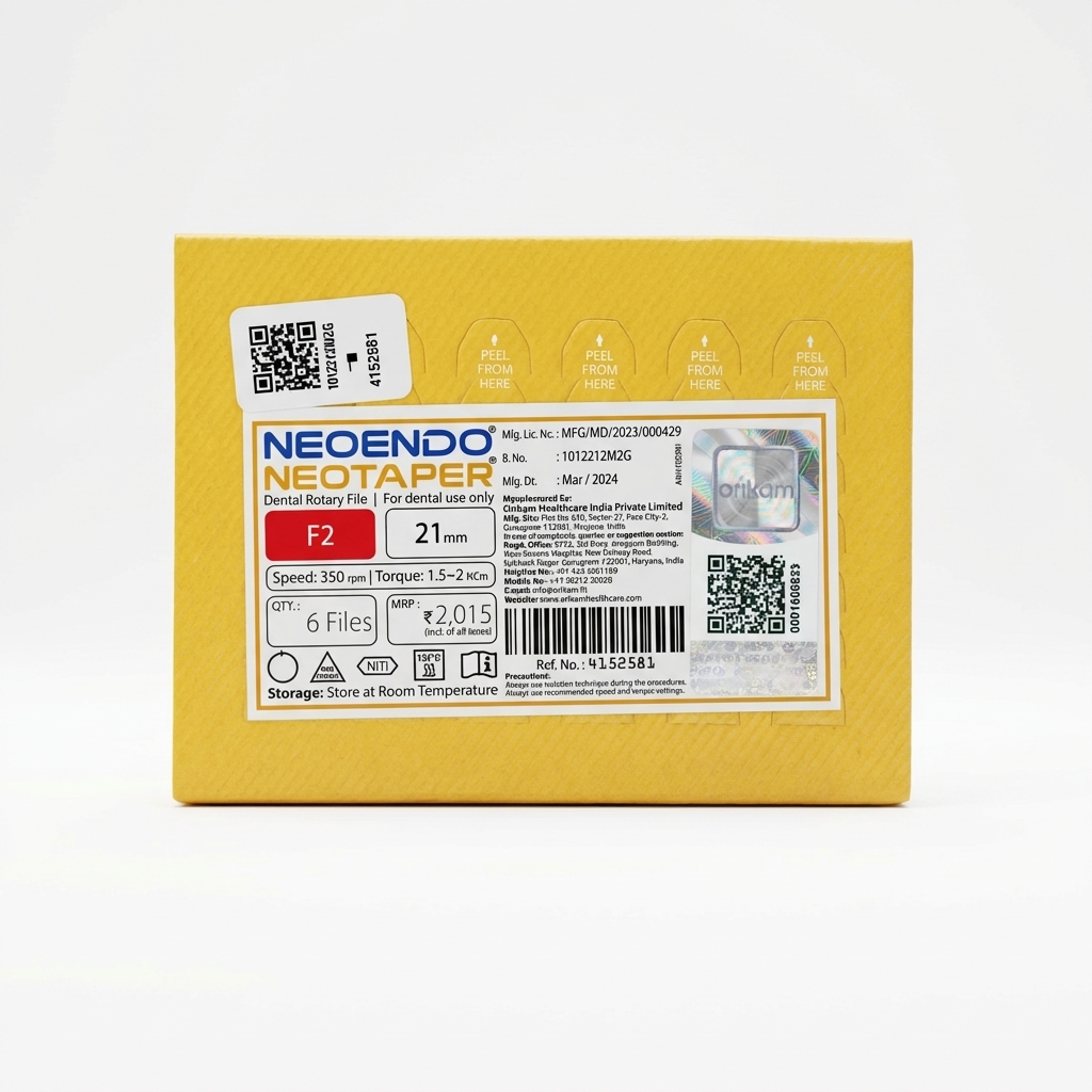 NeoEndo Neotaper NiTi Rotary Files 21mm