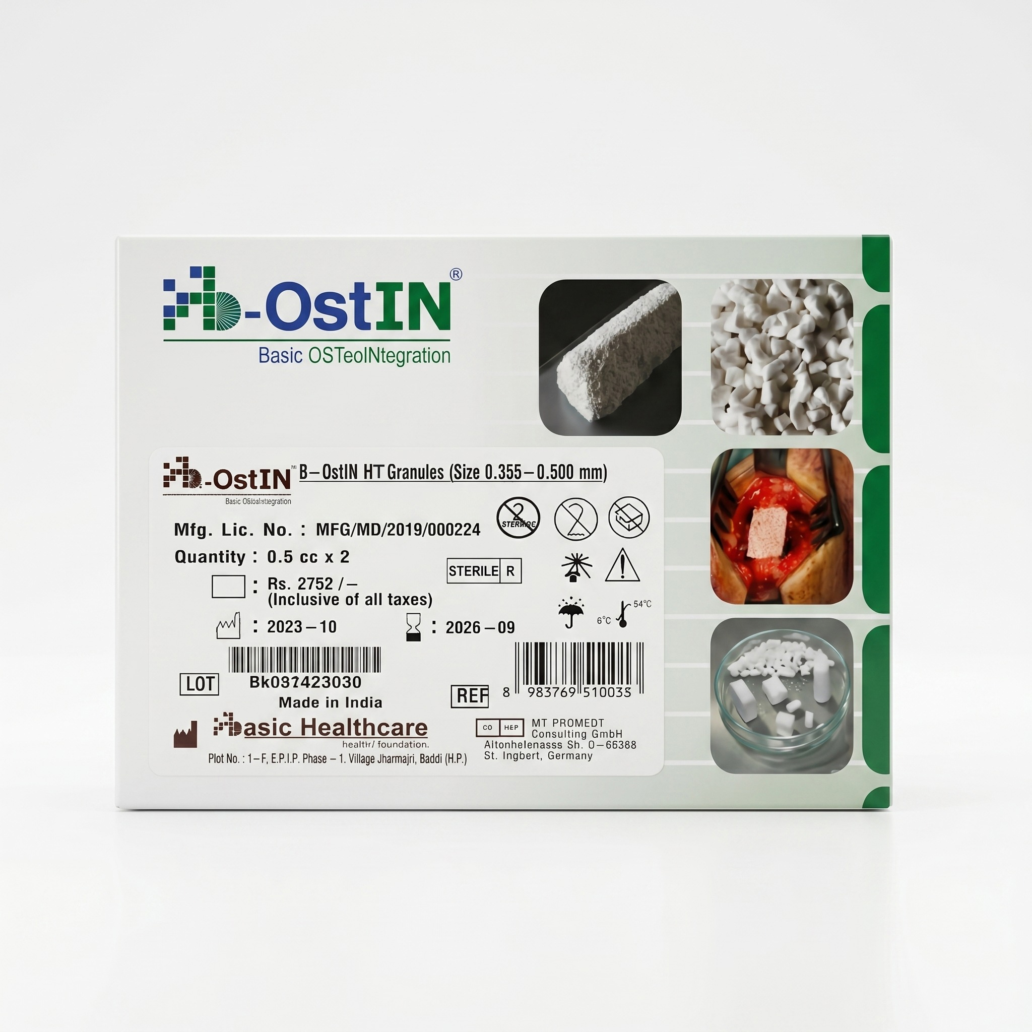 B-Ostin HT 0.355-0.500 mm 5.0 CC