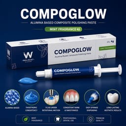 Waldent Compoglow Composite Polishing Paste 4gm - 2