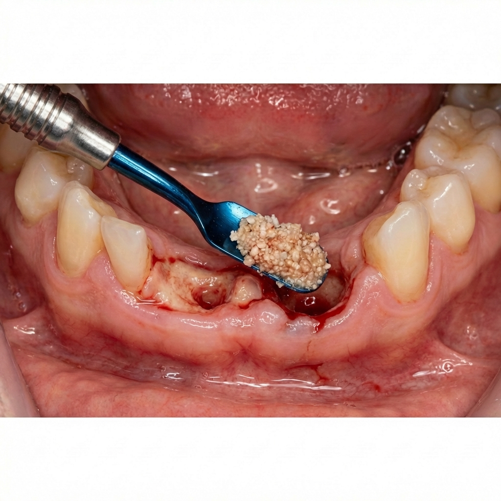 Waldent Implant Bone Carrier with Blue TiO Coated Tips (19/107)