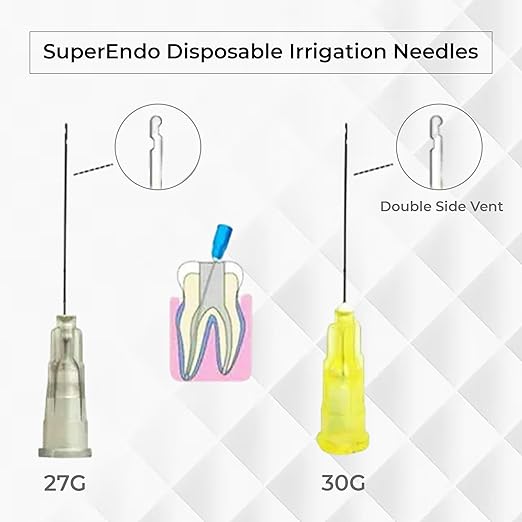 SuperEndo Disposable Irrigation Needles - Pack of 25