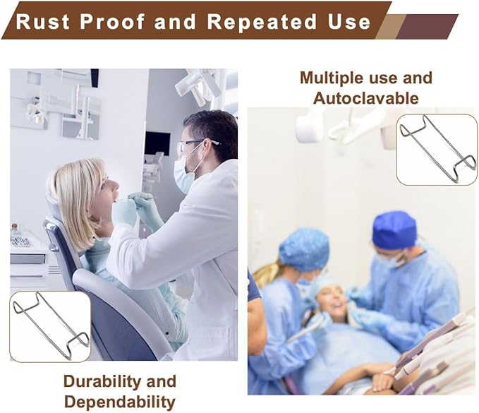 Waldent Columbia Cheek Retractor Wide & Flat End - 14.5cm (8/119)