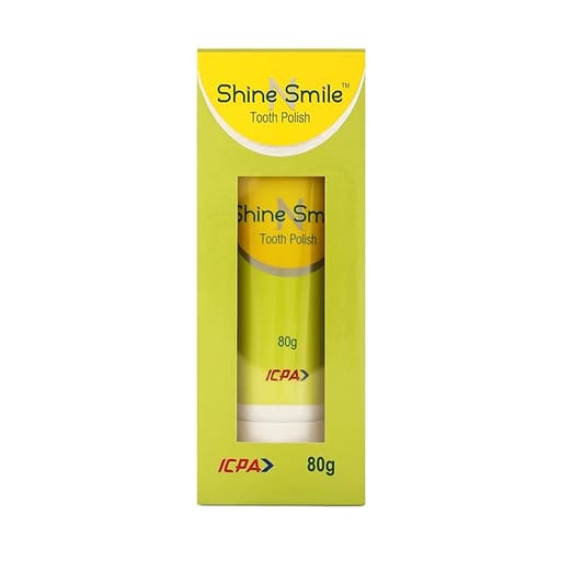 ICPA Shine N Smile Tooth Polish For Teeth Whitening (Pack of 6)