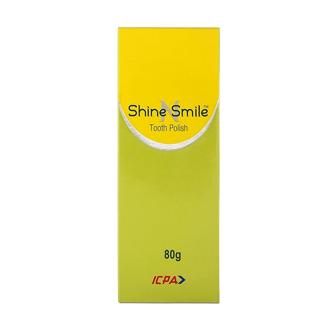 ICPA Shine N Smile Tooth Polish For Teeth Whitening (Pack of 6)