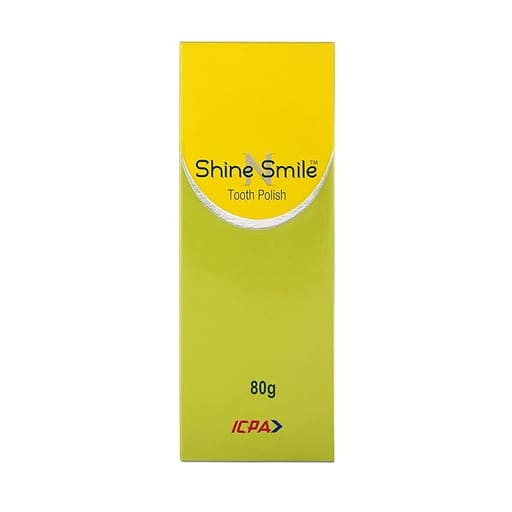 ICPA Shine N Smile Tooth Polish For Teeth Whitening (Pack of 6)