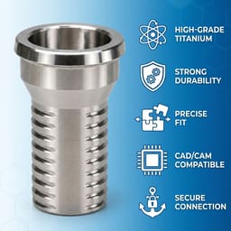 Dentaltech Dentium Compatible Multi Unit Ti Base - 7