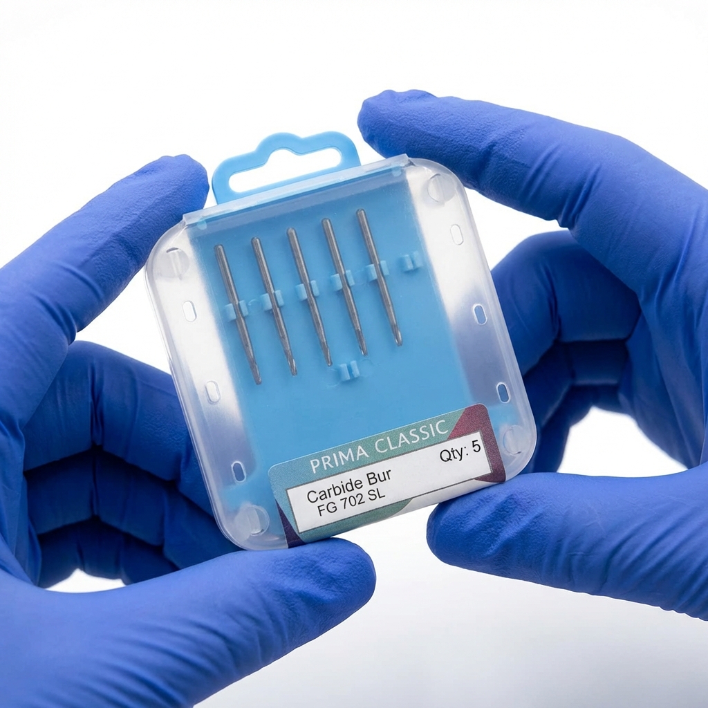 Prima Dental Taper Fissure Surgical Carbide Airotor Bur 25 Mm (Pack of 5)