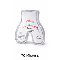 Maarc Articulating Paper 70 Microns Horseshoe Shaped - Blue & Red (5533/050)