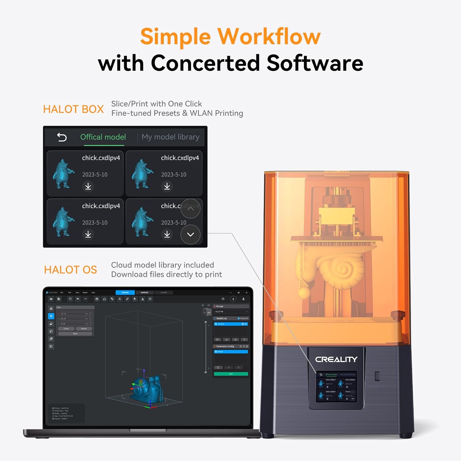 Creality Halot R6 Resin 3D Printer