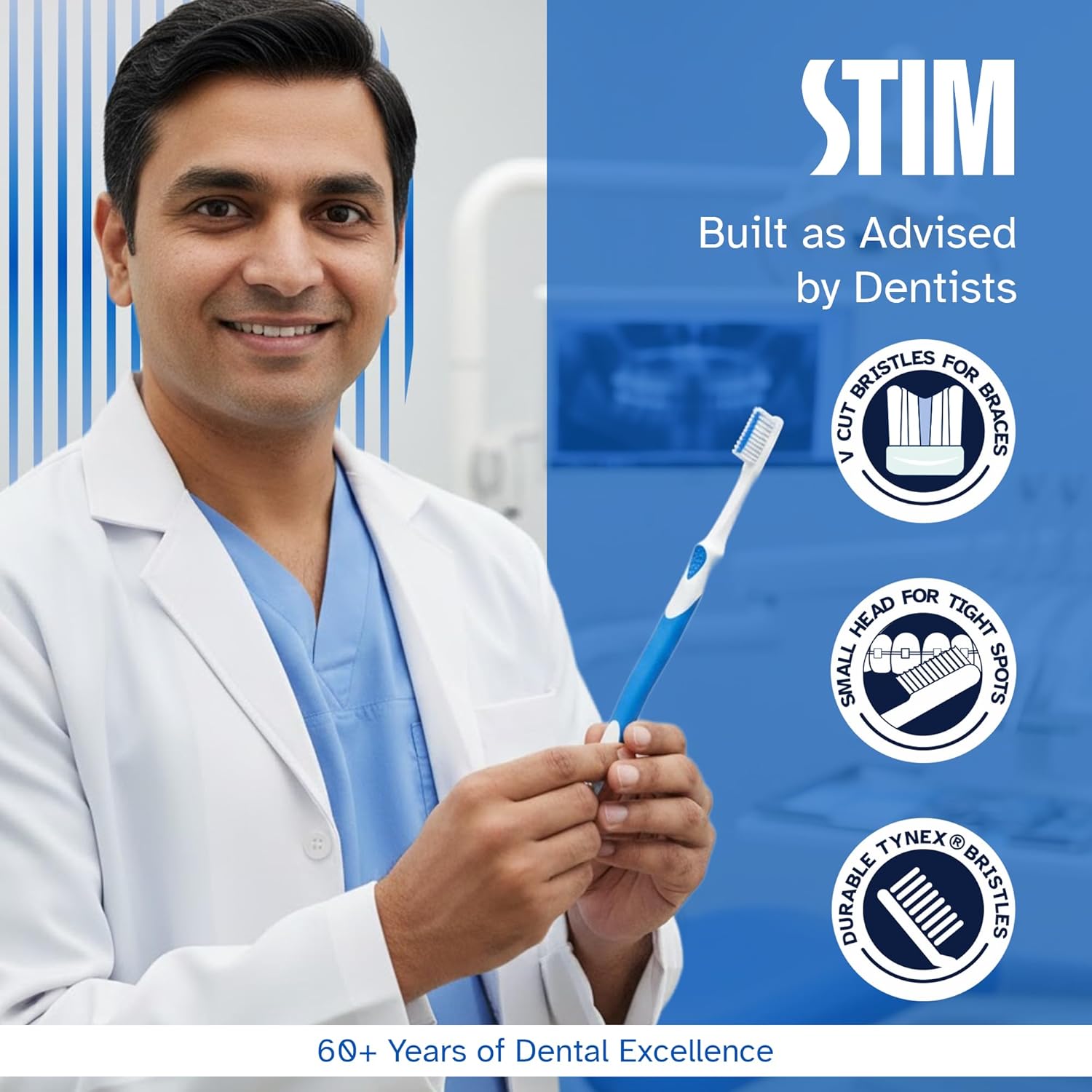 Stim Ortho Mb Brush (Pack Of 12)