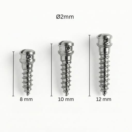 SK Surgicals SS IMF Screws (Pack of 5)