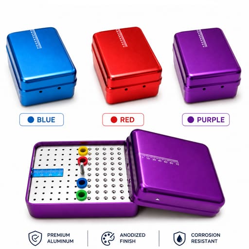 GII Almunium Endo Box - 116 Holes
