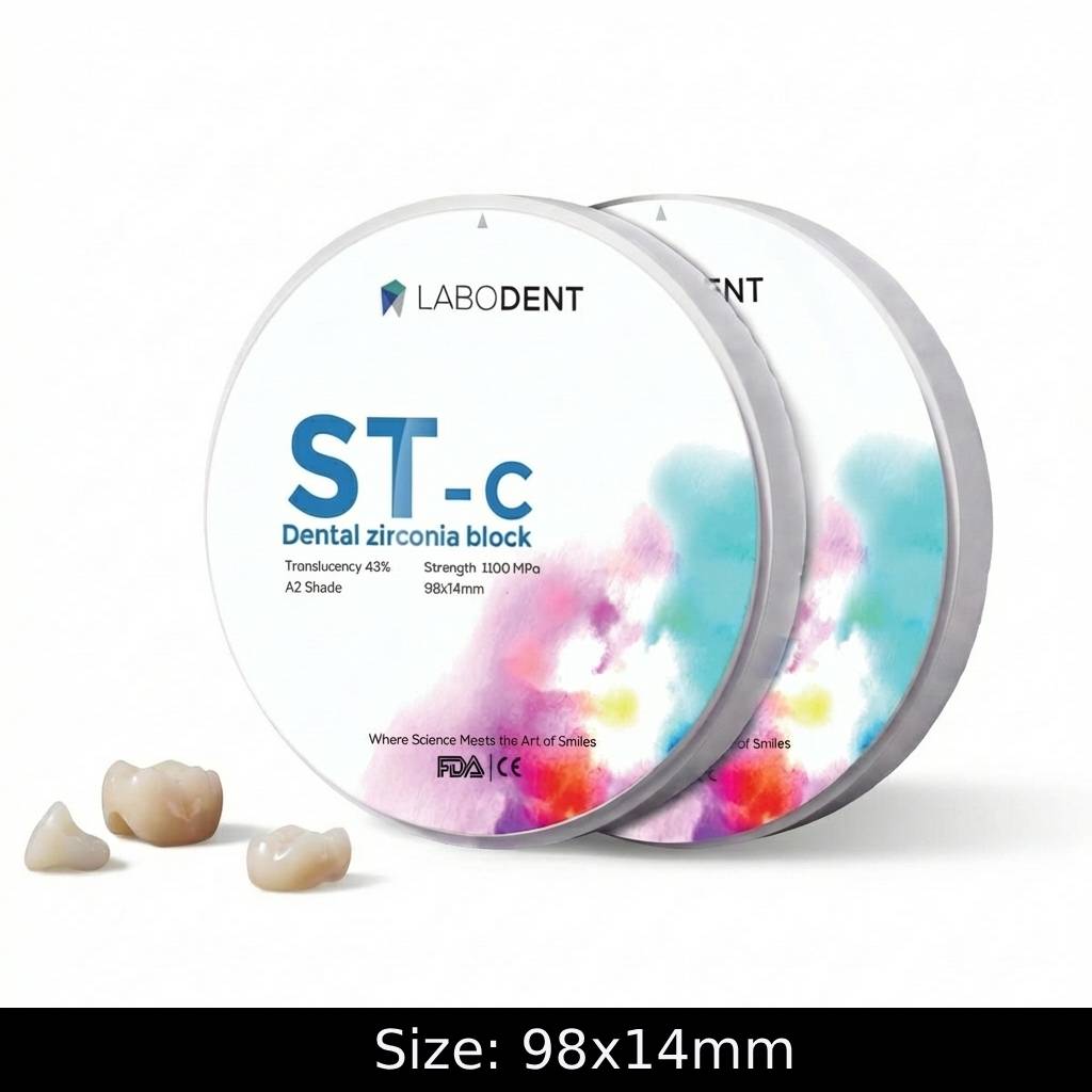 Labodent Zirconia Blank ST-C | A2 Shade | 98X14mm