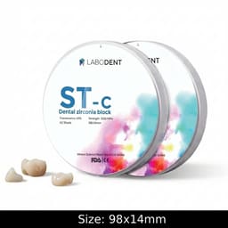 Labodent Zirconia Ceramic Blank ST-C | A2 Shade | 14mm | Pre-Shaded CAD/CAM Disc