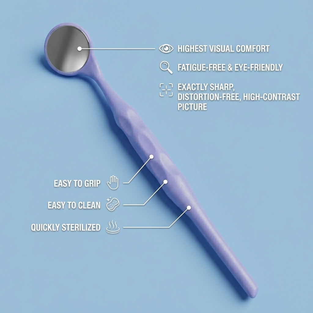 ET Dental Relax Mouth Mirror (Pack of 10)