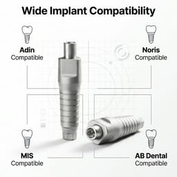 Dentaltech Adin | Noris | MIS | AB Dental Compatible Scan Body - 4