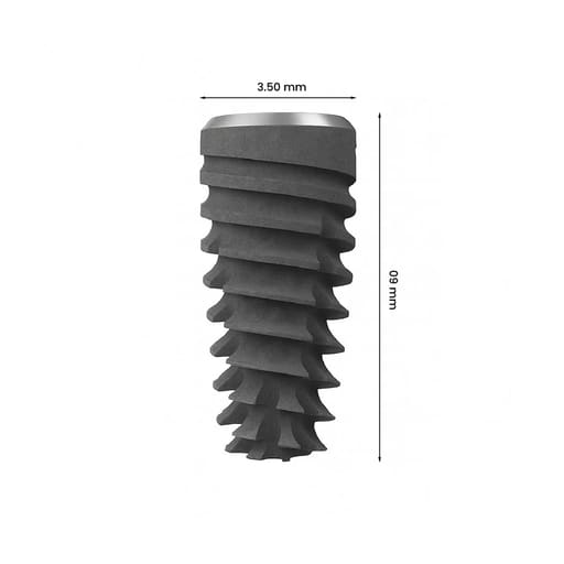 Apex Konnect Dental Implant 3.50mm (Length 9mm)